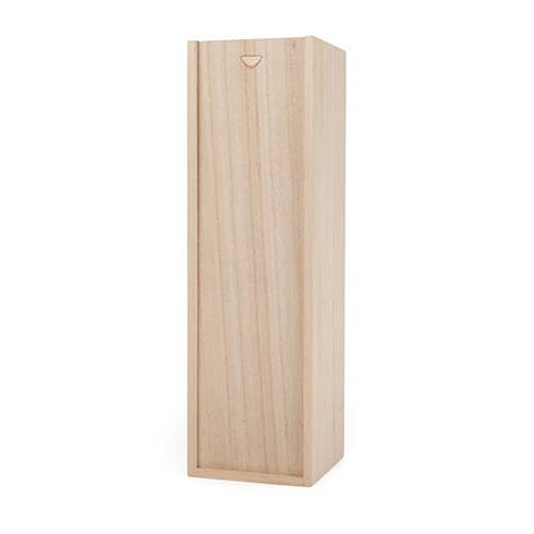 Single Bottle Wood Wine Box